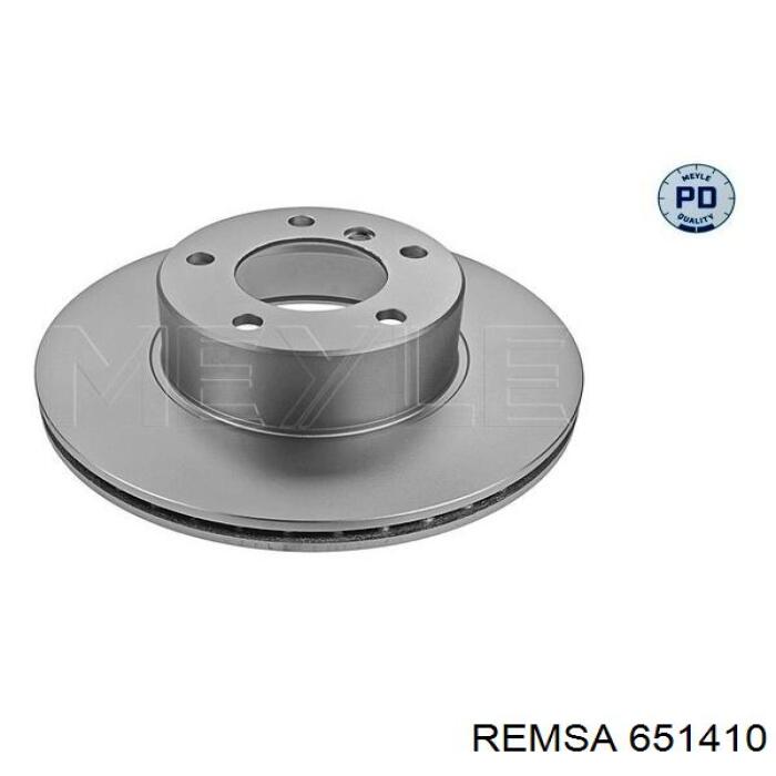 651410 Remsa диск гальмівний передній
