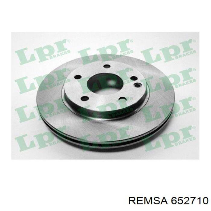 Диск гальмівний передній Remsa 652710