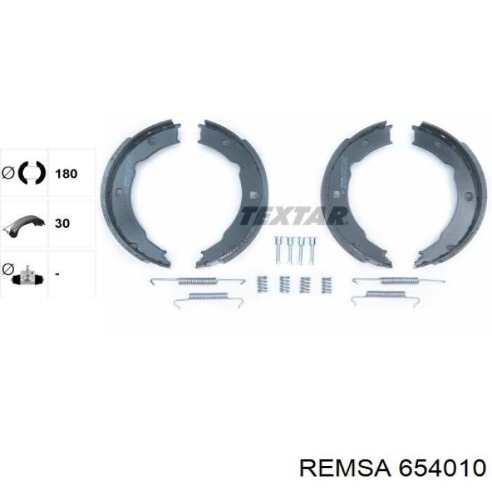 Купити 654010 Remsa Ротор гальмівний