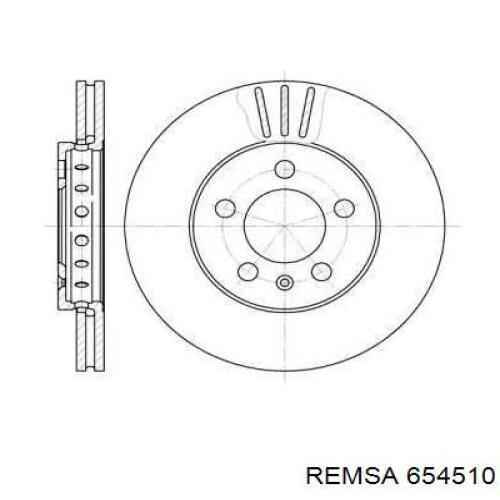 Купити 654510 Remsa Ротор гальмівний
