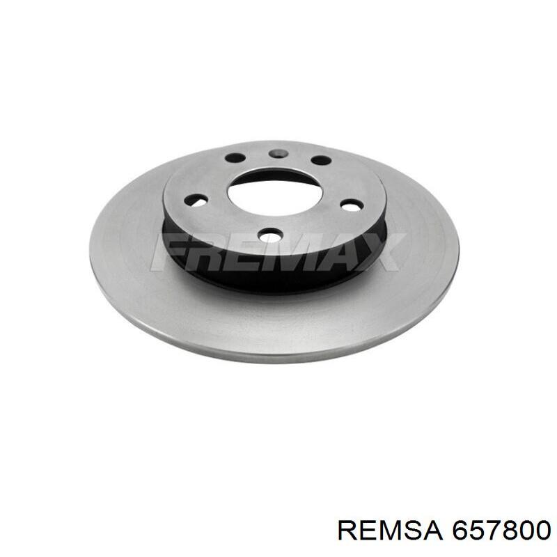 Диск гальмівний задній Remsa 657800