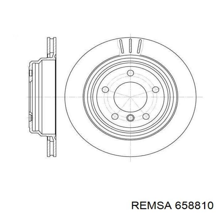 658810 Remsa Дискові гальма