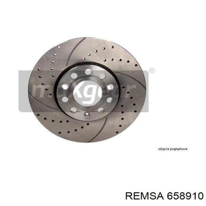 Диск переднього гальма Remsa 658910 ціна, від 47.75 USD