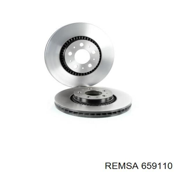 Диск гальмівний передній Remsa 659110