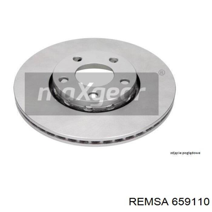 Диск переднього гальма Remsa 659110 ціна, від 60.96 USD