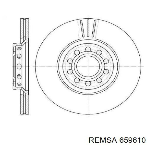 Купити 659610 Remsa Ротор гальмівний