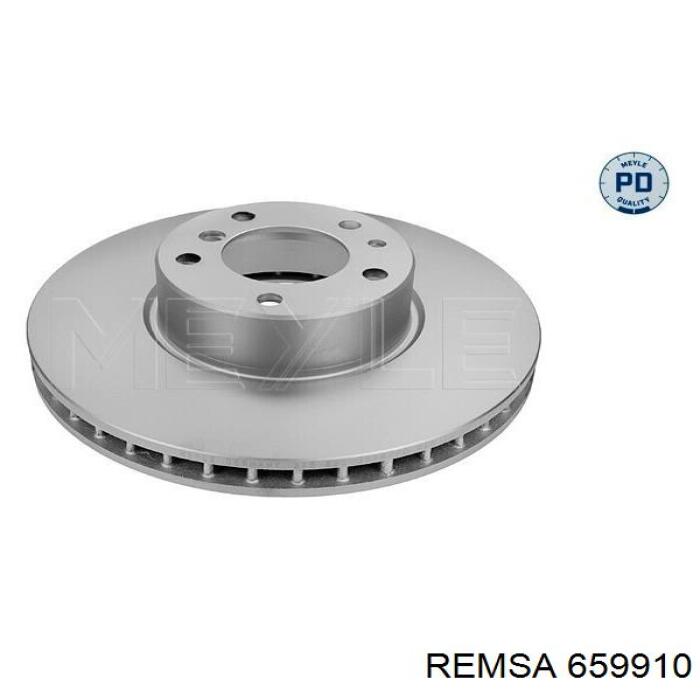 Диск переднього гальма Remsa 659910 ціна, від 61.43 USD