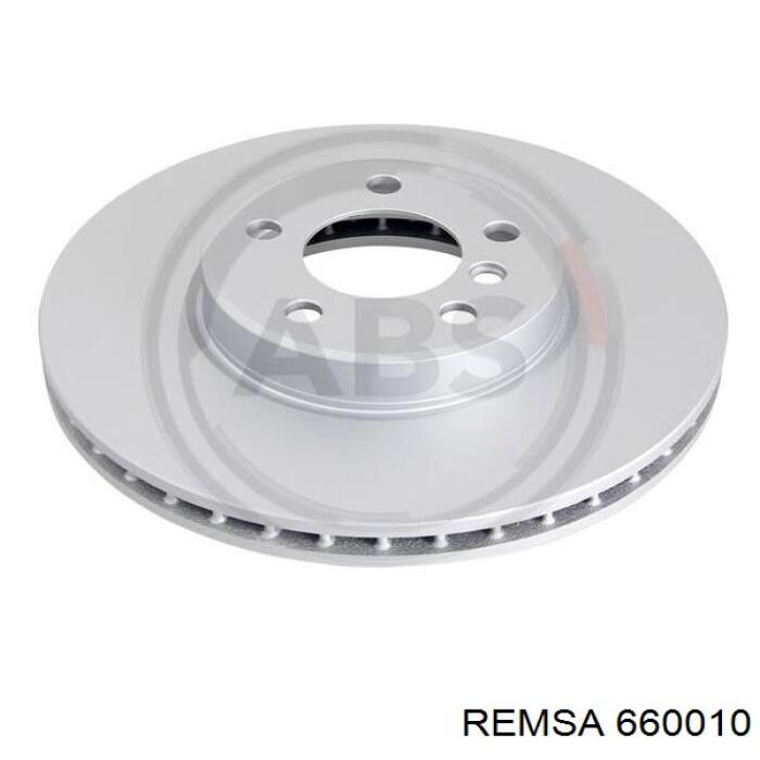 Диск гальмівний передній Remsa 660010