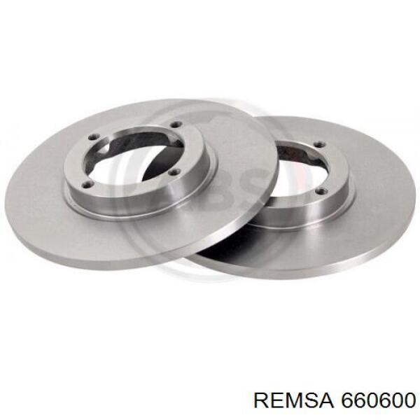 Диск гальмівний передній Remsa 660600