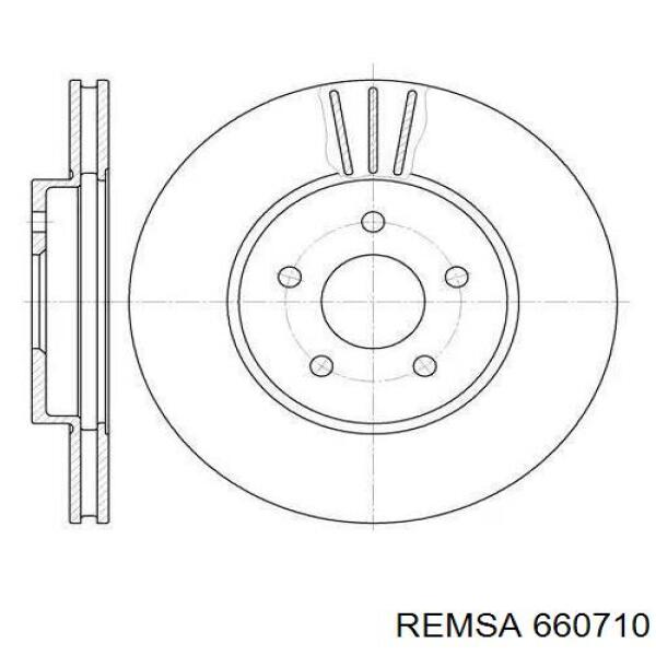 Купити 660710 Remsa Ротор гальмівний