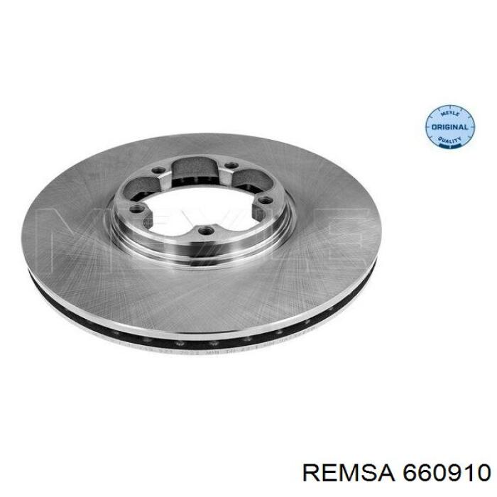 Диск переднього гальма Remsa 660910 ціна, від 36.93 USD