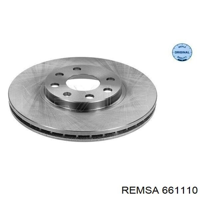 661110 Remsa диск гальмівний передній