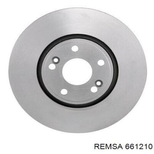 Диск гальмівний передній Remsa 661210