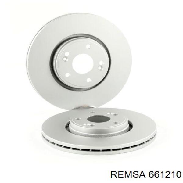 Диск переднього гальма Remsa 661210 ціна, від 50.31 USD