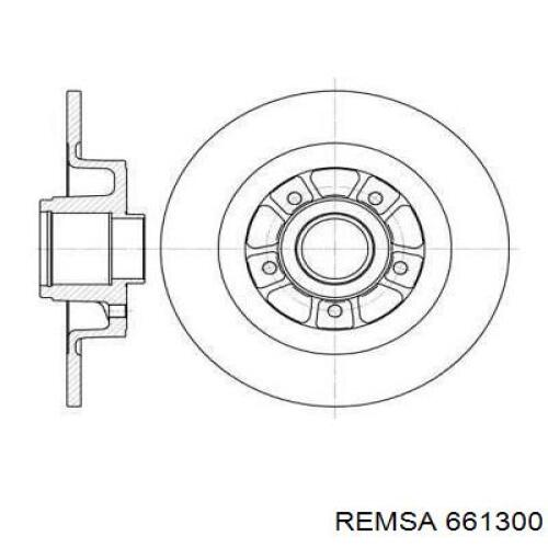Задні дискові гальма Remsa 661300 ціна, від 43.07 USD