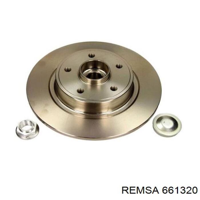Диск гальмівний задній Remsa 661320