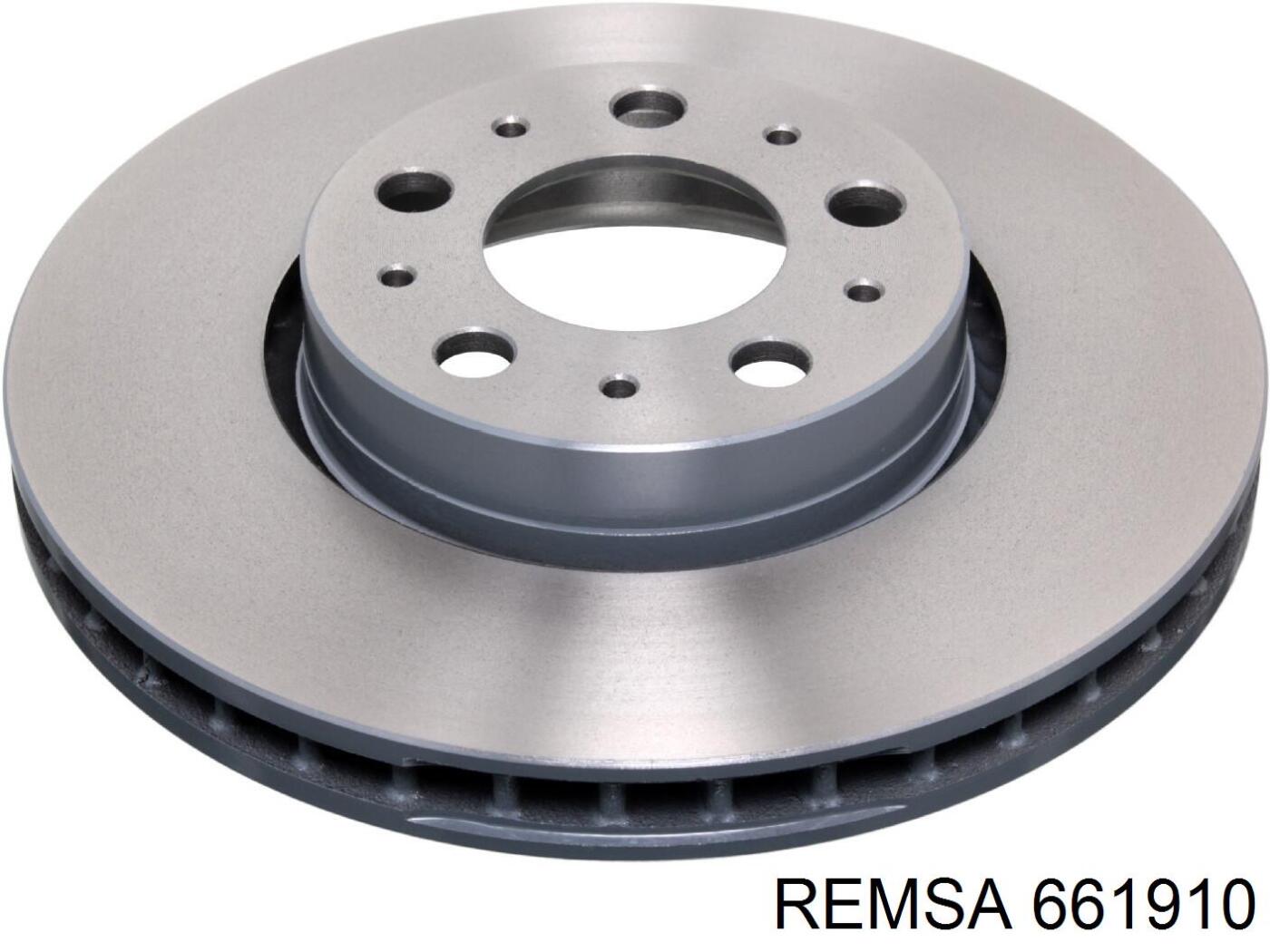 661910 Remsa диск гальмівний передній