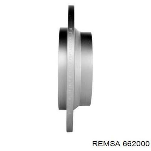 Гальмівні диски 662000 Remsa