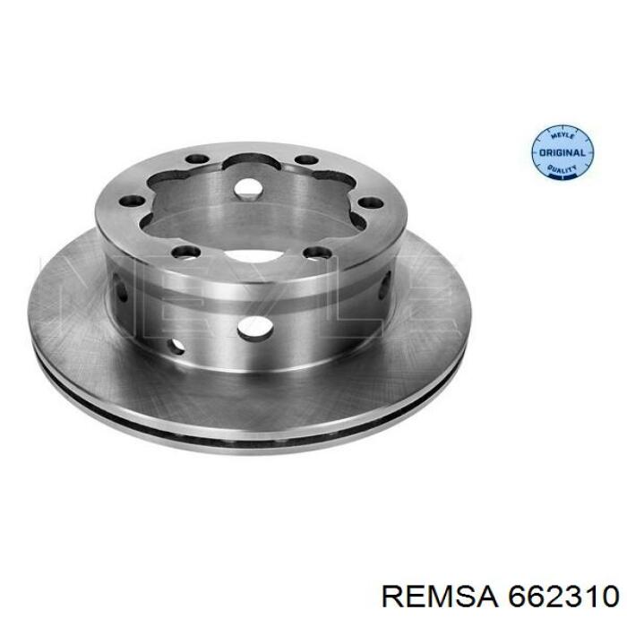 Диск гальмівний задній Remsa 662310
