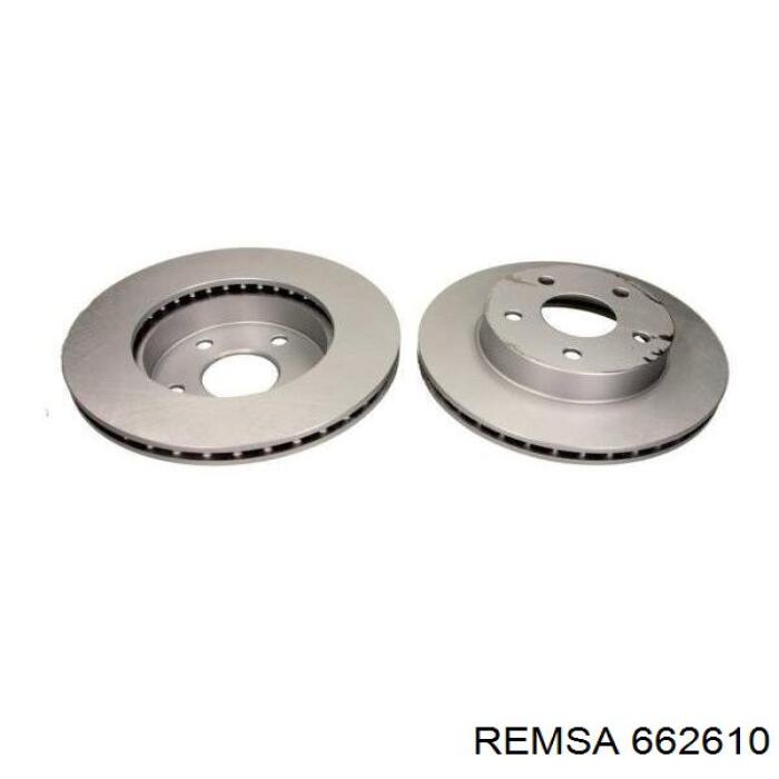 Диск гальмівний передній Remsa 662610