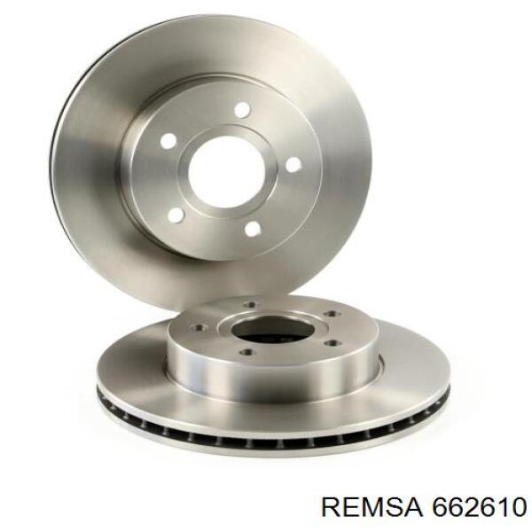 Диск переднього гальма Remsa 662610 ціна, від 42.44 USD