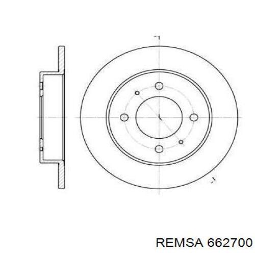 Задні дискові гальма Remsa 662700 ціна, від 23.71 USD