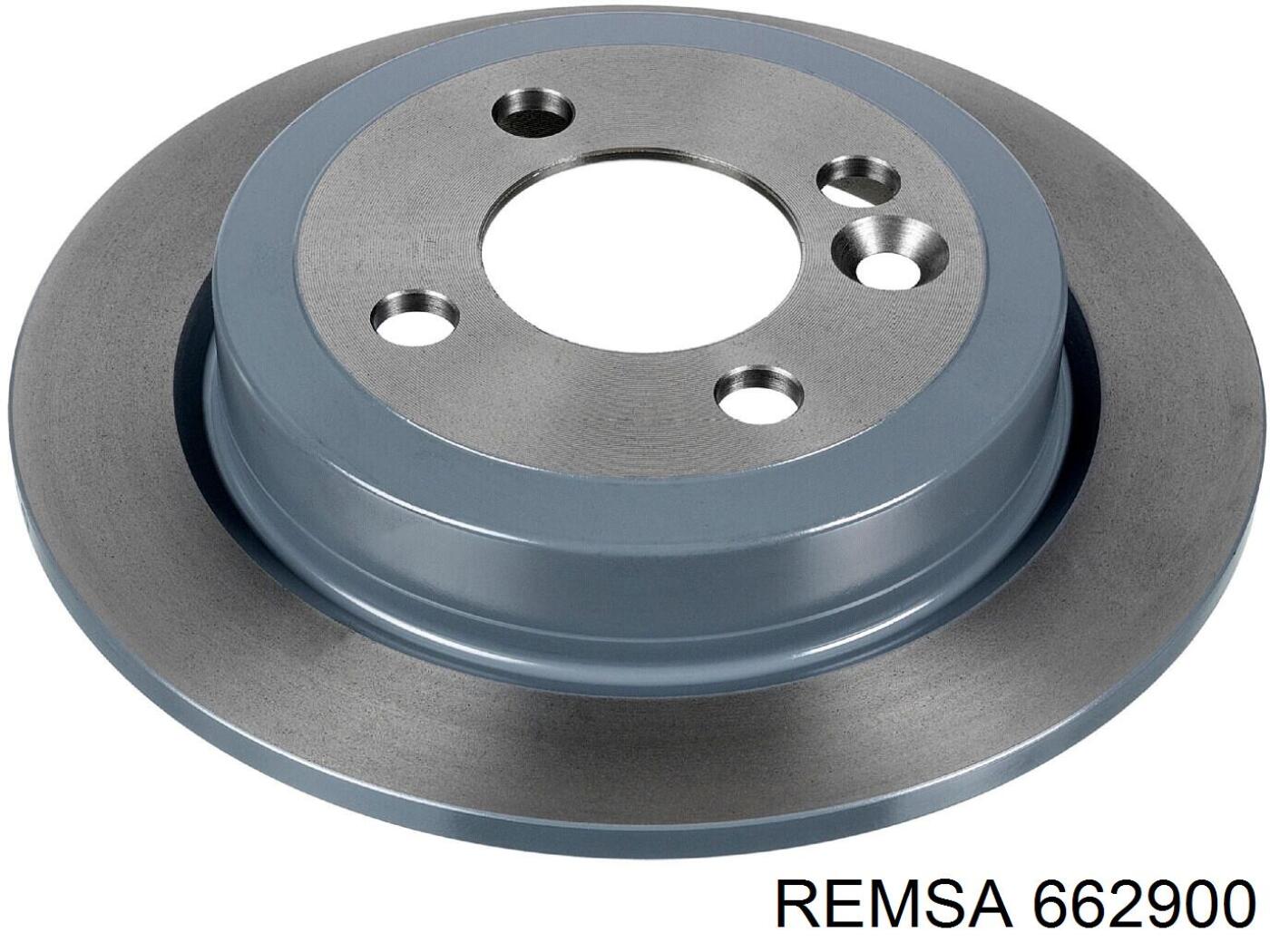 Купити 662900 Remsa Диск заднього гальма