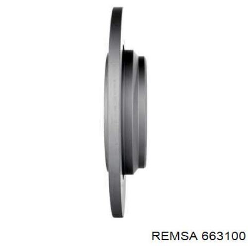 Купити 663100 Remsa Диск заднього гальма