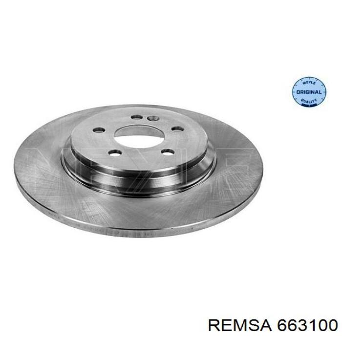 Купити 663100 Remsa Диск заднього гальма