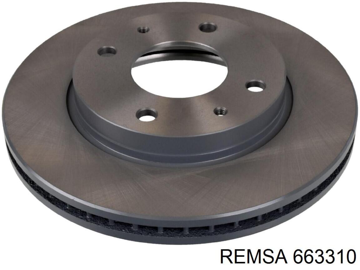663310 Remsa диск гальмівний передній