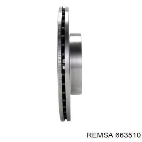 Диск гальмівний передній Remsa 663510