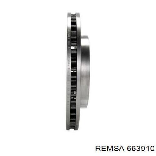 Диск гальмівний передній Remsa 663910