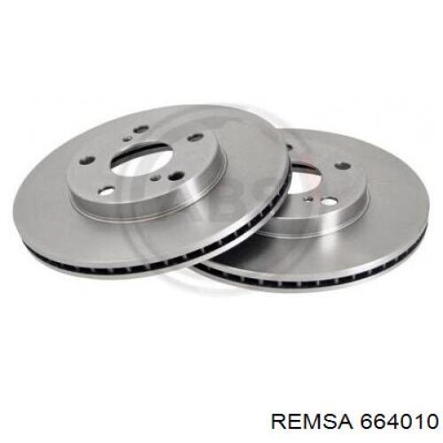 Диск переднього гальма Remsa 664010 ціна, від 39.61 USD