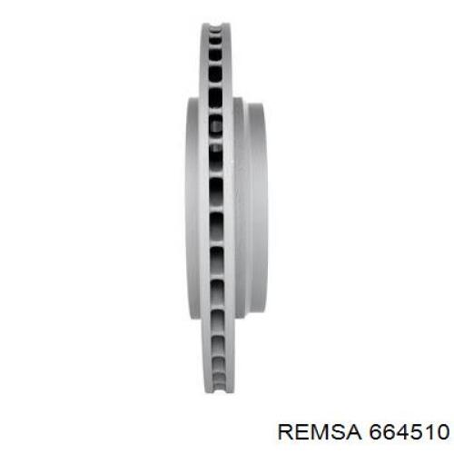 Диск гальмівний задній Remsa 664510