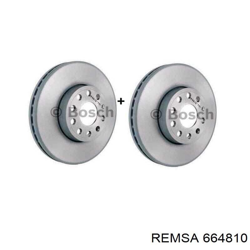 Купити 664810 Remsa Ремкомплект передніх гальм