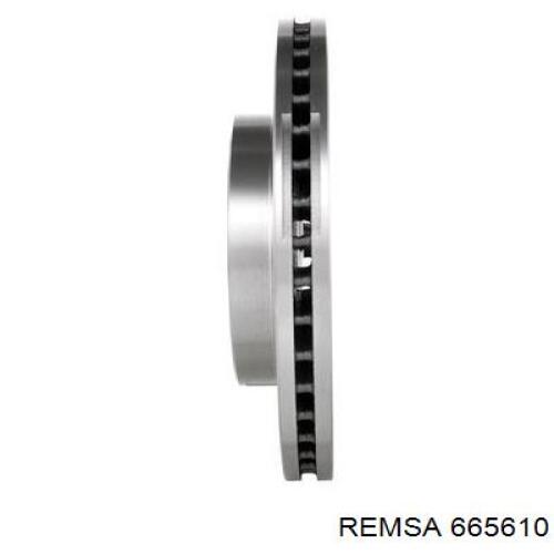 Диск переднього гальма Remsa 665610 ціна, від 28.86 USD
