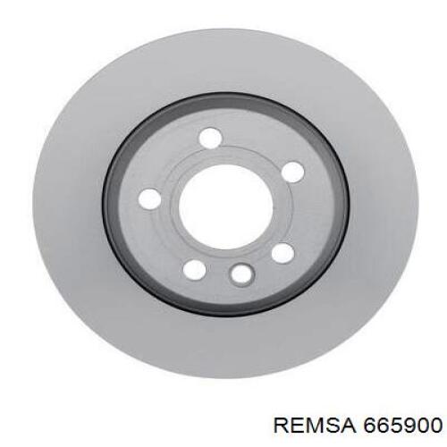 665900 Remsa диск гальмівний задній