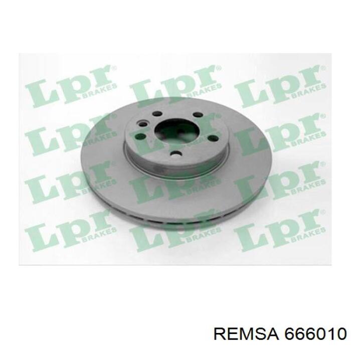 Диск переднього гальма Remsa 666010 ціна, від 51.27 USD