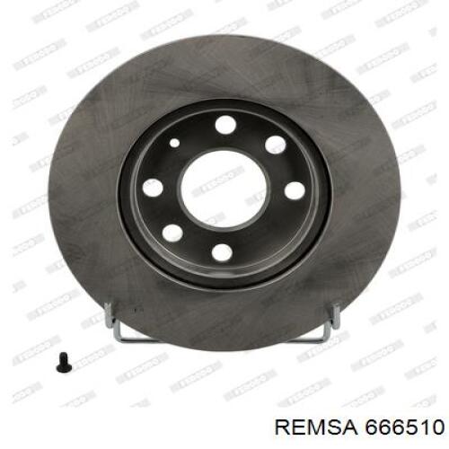 Диск переднього гальма Remsa 666510 ціна, від 29.22 USD