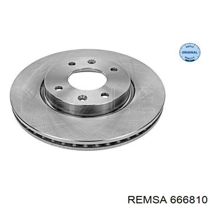 Диск переднього гальма Remsa 666810 ціна, від 38.74 USD