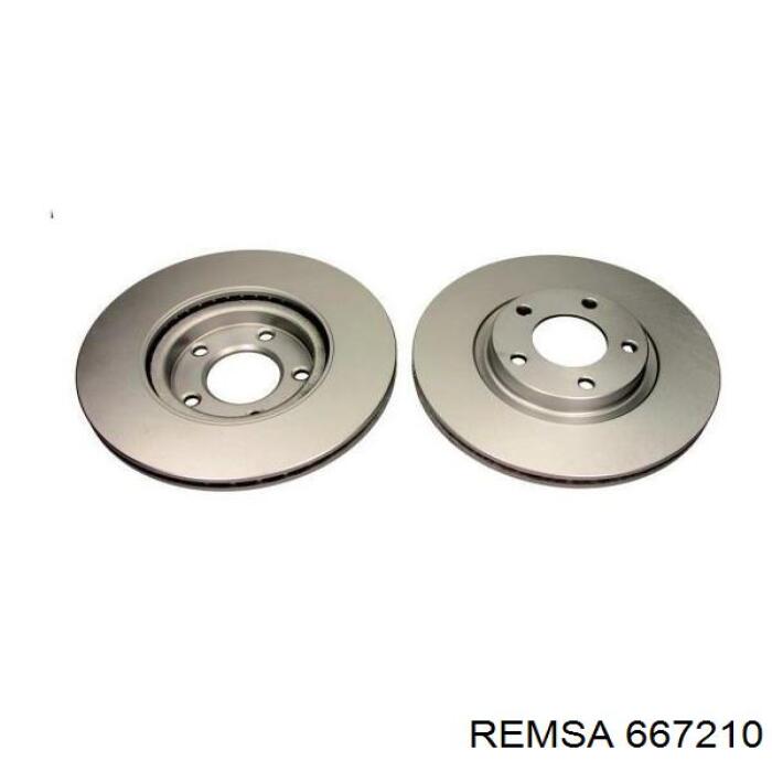 667210 Remsa Гальмо дискове переднє