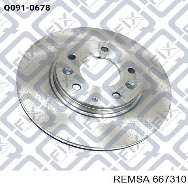 667310 Remsa Гальмо дискове переднє