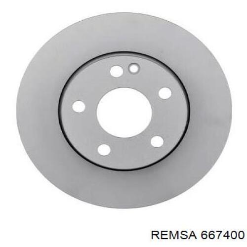 Диск переднього гальма Remsa 667400 ціна, від 35.89 USD