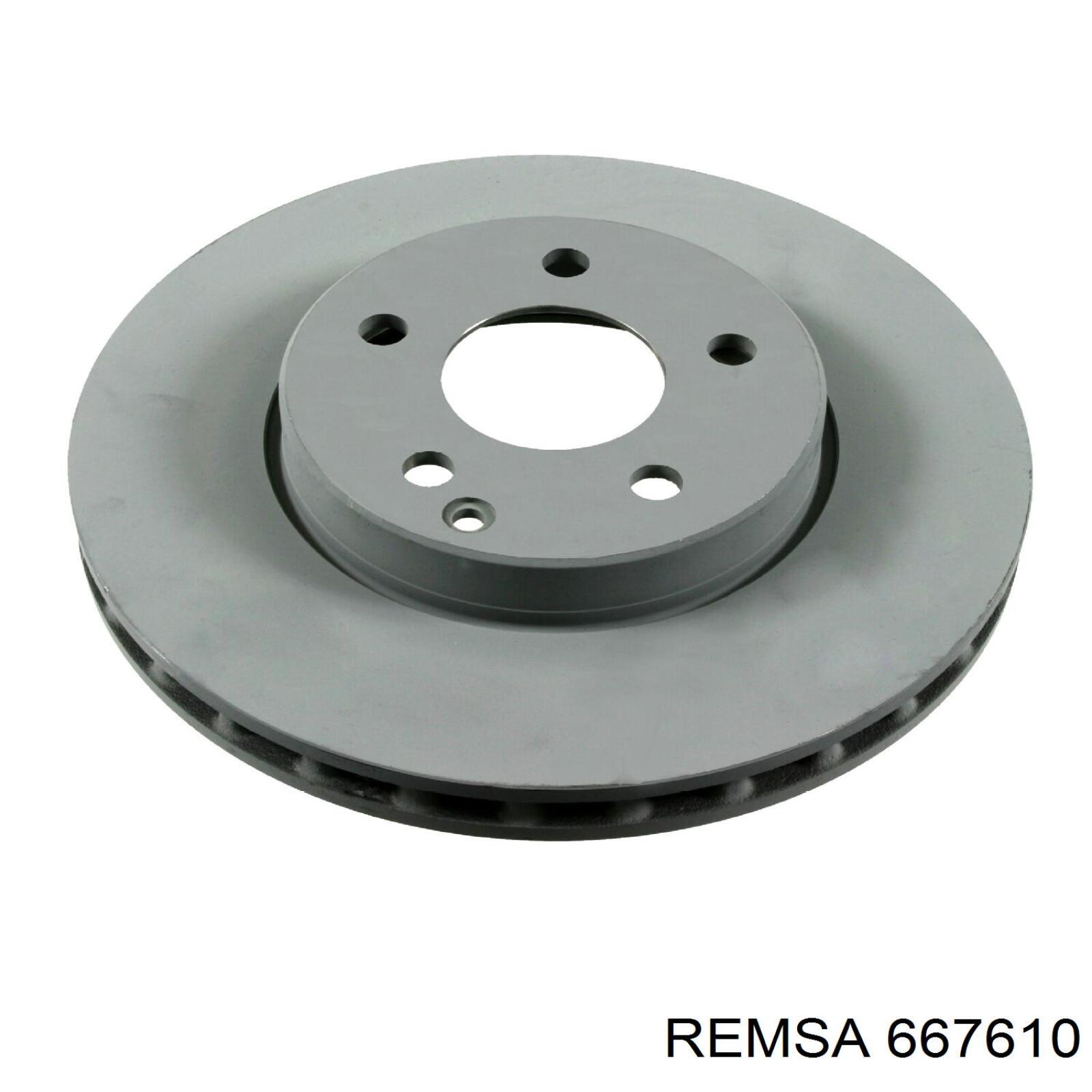 Диск переднього гальма Remsa 667610 ціна, від 53.88 USD