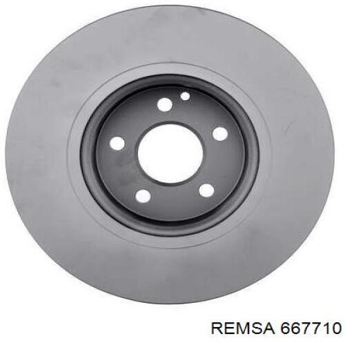 Диск переднього гальма Remsa 667710 ціна, від 56.94 USD