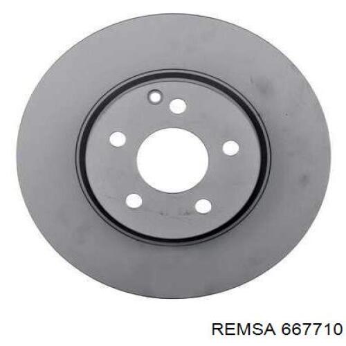 Диск переднього гальма Remsa 667710 ціна, від 56.94 USD