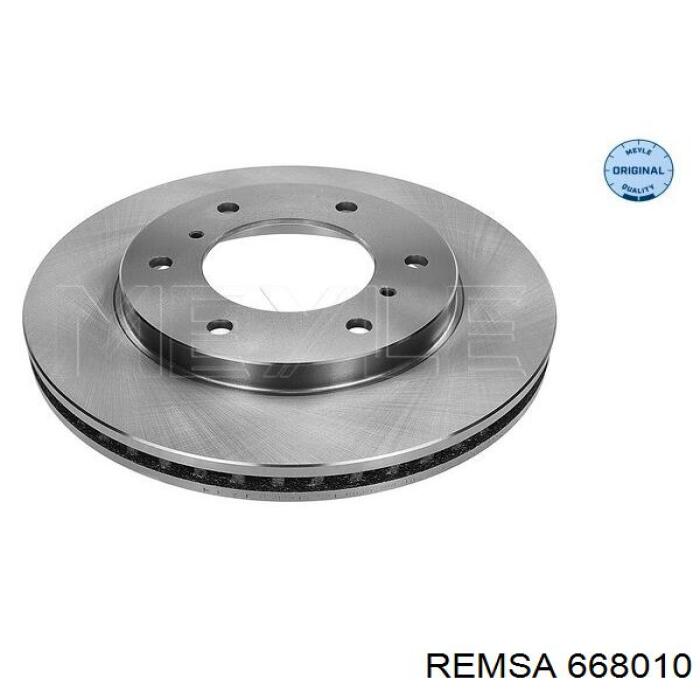 Диск гальмівний передній Remsa 668010