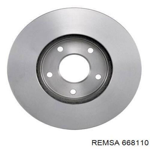 Диск переднього гальма Remsa 668110 ціна, від 41.71 USD