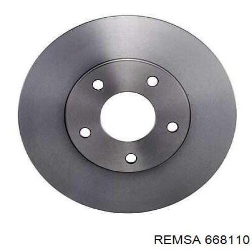 Диск переднього гальма Remsa 668110 ціна, від 41.71 USD