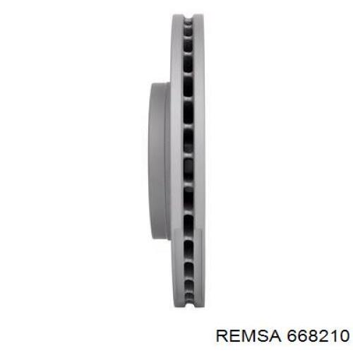 Гальмівні диски передні 668210 Remsa